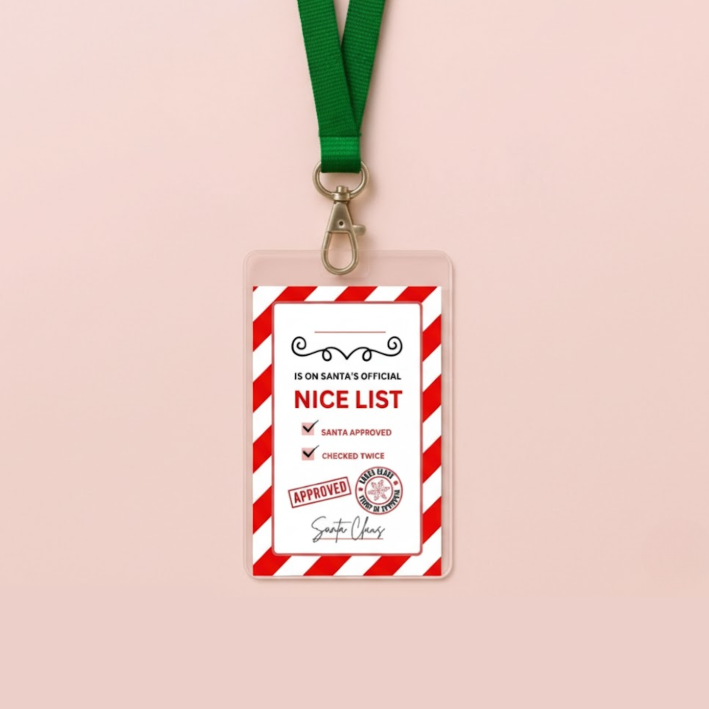 Kids Nice List Badge