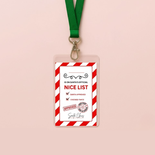 Kids Nice List Badge